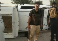 terrorists attack police vehicles in di khan photo express terrorists attack police vehicles in di khan photo express