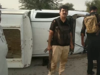 terrorists attack police vehicles in di khan photo express terrorists attack police vehicles in di khan photo express