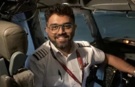 indian pilot smit machchhar who the leaders of israel and india hailed as a hero for saving passengers after he was stabbed by his colleague in an alleged attempt to crash a flydubai plane photo reuters