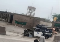 police mobile vehicle was targeted by an improvised explosive device ied during a patrol photo express