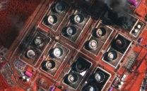 fuel reservoir hit at russia s primorsk norsi refinery on fire after drone attacks fuel reservoir hit at russia s primorsk norsi refinery on fire after drone attacks