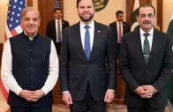 pm shehbaz l us vice president jd vance centre cdf munir r photo express