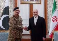 cdf munir meets iran s speaker ghalibaf in tehran photo x cdf munir meets iran s speaker ghalibaf in tehran photo x