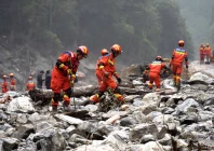 firefighters conduct search and rescue operations along a river after a mudslide in gyirong county shigatse tibet autonomous region china photo reuters