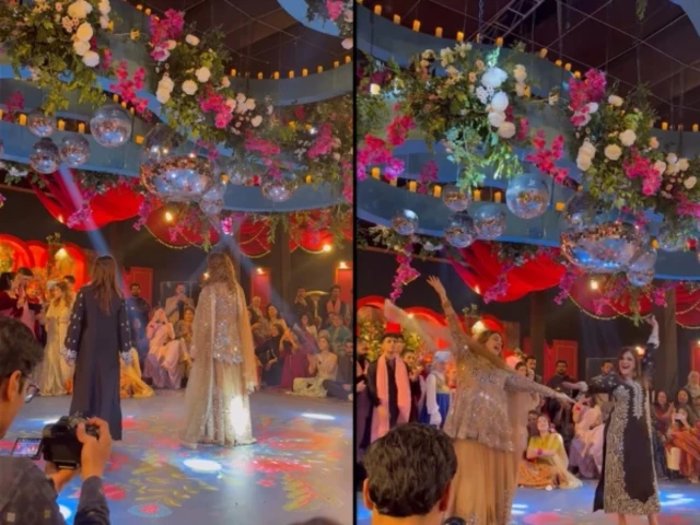 Celebrity dance at Khakan Shahnawaz’s sheendi draws attention on social media