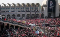 iran holds mass funeral prayer for slain supreme leader