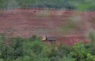 a truck at the construction site of the google adani data centre in tarluvada visakhapatnam andhra pradesh india photo reuters