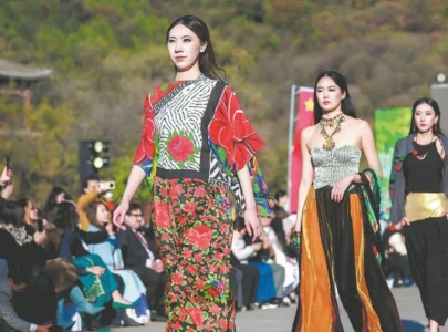 fashion show weaves a new chapter in china pakistan friendship fashion show weaves a new chapter in china pakistan friendship