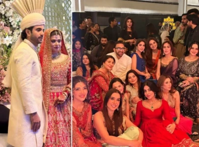 photos videos of umer aalam s wedding draw attention on social media