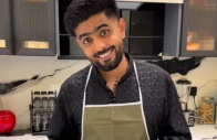 babar azam turns chef shares eid preparations on social media