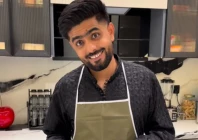 babar azam turns chef shares eid preparations on social media babar azam turns chef shares eid preparations on social media