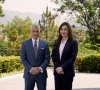 us assistant secretary of state for south and central asian affairs s paul kapur and us charg d affaires natalie baker photo x