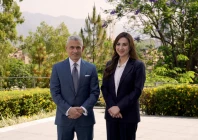 us assistant secretary of state for south and central asian affairs s paul kapur and us charg d affaires natalie baker photo x
