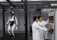 a humanoid robot at a robotics laboratory during a government organized media trip in guangzhou guangdong province china photo reuters