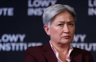 australia s foreign minister penny wong reacts during a question and answer session following her delivery of the allan gyngell lecture at the lowy institute in sydney australia photo reuters