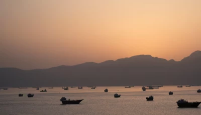 ships and boats in the strait of hormuz musandam oman photo reuters