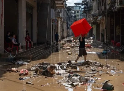 8 killed several missing after storms and landslides hit china