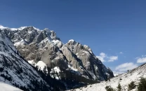 snowfall rain expected in k p as temperatures drop sharply