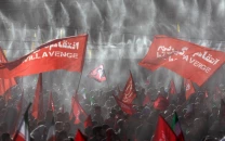 iranian mourners call for vengeance on trump during khamenei funeral procession