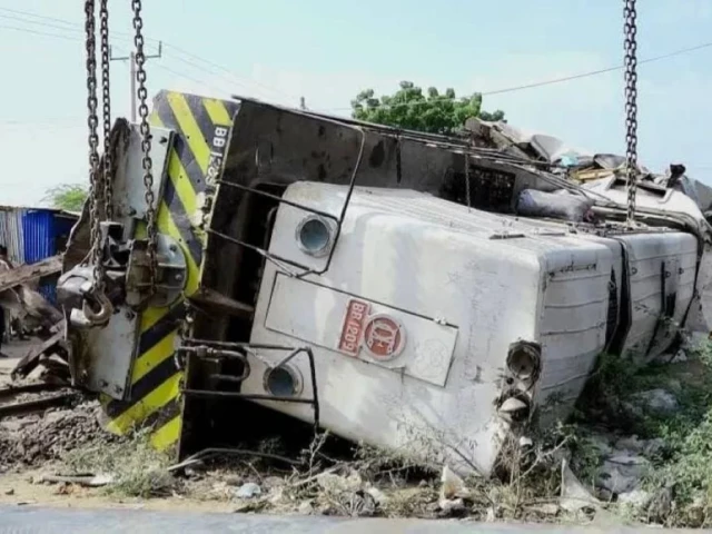 photos published by the outlet showed several carriages overturned and others crushed photo bbc