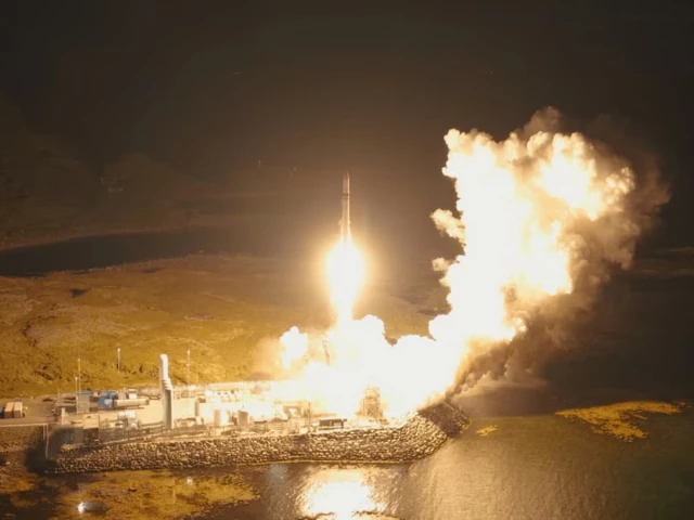 German space rocket reaches orbit in Europe's first commercial launch