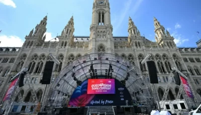 the austrian capital is pulling out all the stops to host the 70th edition of the world s most watched song contest helmut fohringer afp