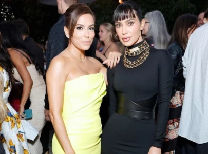 eva longoria hypes kim kardashian film performance as the fifth wheel wraps filming