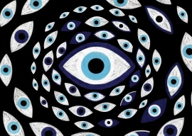 under the watchful eye