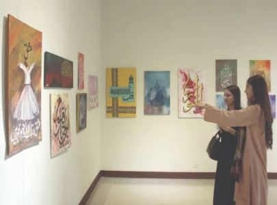 calligraphy exhibit opens in capital