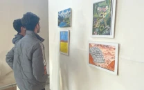 young artists shine at art exhibit