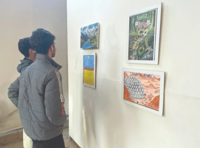 young artists shine at art exhibit