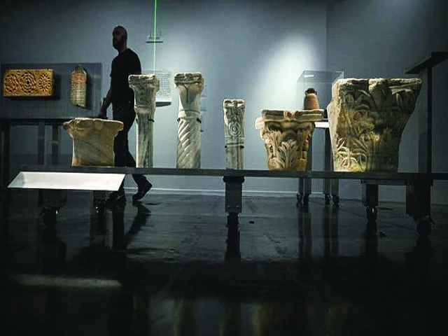 rich collection shows gaza s cultural past photo afp rich collection shows gaza s cultural past photo afp