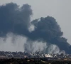 smoke billows after an explosion in northern gaza as seen from israel photo reuters