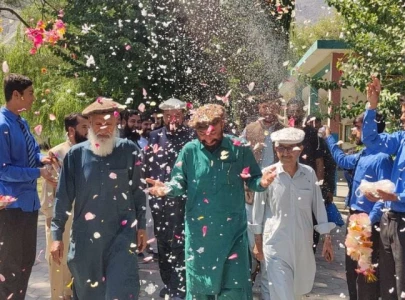 students honour retiring teacher in a unique way after 25 years