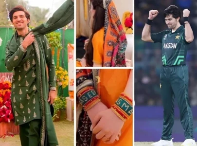 mohammad wasim jr kicks off wedding celebrations mohammad wasim jr kicks off wedding celebrations