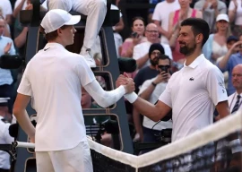 sinner stuns djokovic to reach first wimbledon final sinner stuns djokovic to reach first wimbledon final