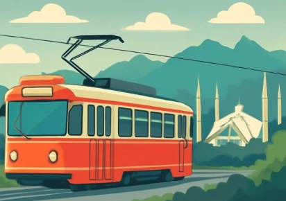 Blueprint for Islamabad's proposed electric tram network