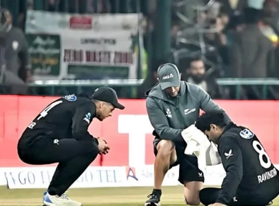 rachin ravindra not injured due to lights