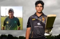 former pakistani cricketer s son muhammad abbas to play against pakistan