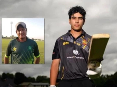 former pakistani cricketer s son muhammad abbas to play against pakistan former pakistani cricketer s son muhammad abbas to play against pakistan