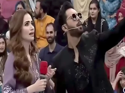 watch fahad mustafa s humorous remark to sana javed on finding boys watch fahad mustafa s humorous remark to sana javed on finding boys
