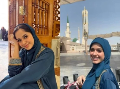 jannat zubair celebrates eid in madinah with family