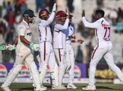 west indies defeat pakistan in second test by 120 runs level series 1 1