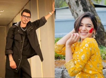 watch rj mahvash drops hilarious comment on yuzvendra chahal s holi video watch rj mahvash drops hilarious comment on yuzvendra chahal s holi video