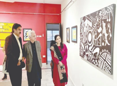 ancient mehrgarh motifs inspire modern art