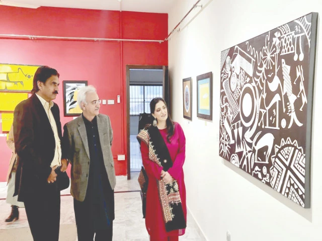 Ancient Mehrgarh motifs inspire modern art