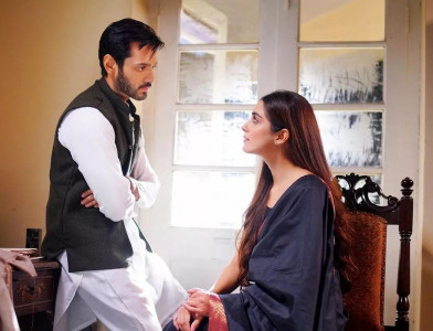 maya ali wahaj dominate with their sizzling chemistry in jo bichar gaye