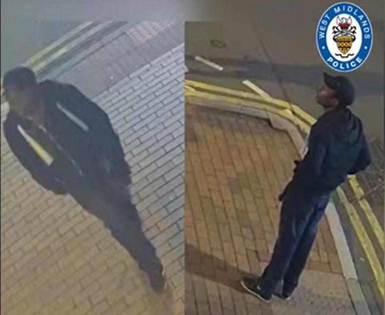 still images taken from cctv footage show a suspect in birmingham city centre in the early hours of sunday september 6 after a multiple stabbing photo afp