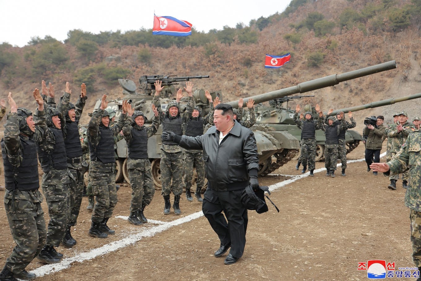 an episode of military drills in north korea photo source korean central news agency