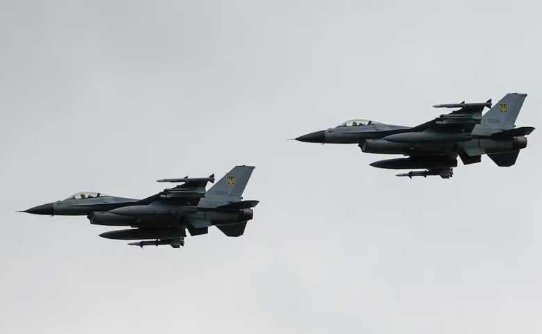 ukrainian f 16 fighting aircraft at an undisclosed location in ukraine august 4 2024 photo reuters
